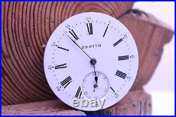 ZENITH HIGH GRADE POCKET WATCH MOVEMENT 42.7mm FOR REPAIR (HR)