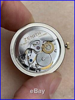 Zenith Automatic Movement Cal 2542 PC Working For Parts Repair Vintage Watch