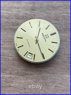 Zenith Automatic Movement Cal 2572 PC Vintage Not Working For Parts Repair
