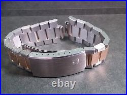 Zenith band watch part stainless steel 10mm end, no buckle, NEW for watch repair