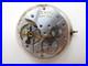 Zenith cal. 2552C Swiss manual wind watch movement & dial runs needs repair