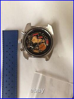 Zodiac Seadragon Z02213 With All Parts For Repair Nice Case And Dial